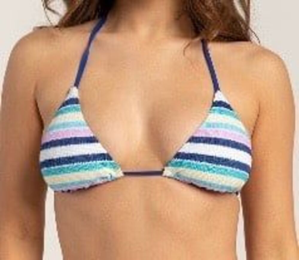 Hobie Sea the Wave Triangle Bikini Top Size S New With Tags